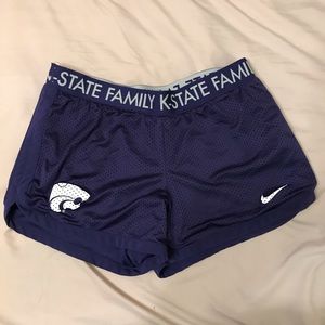 K-State Nike shorts